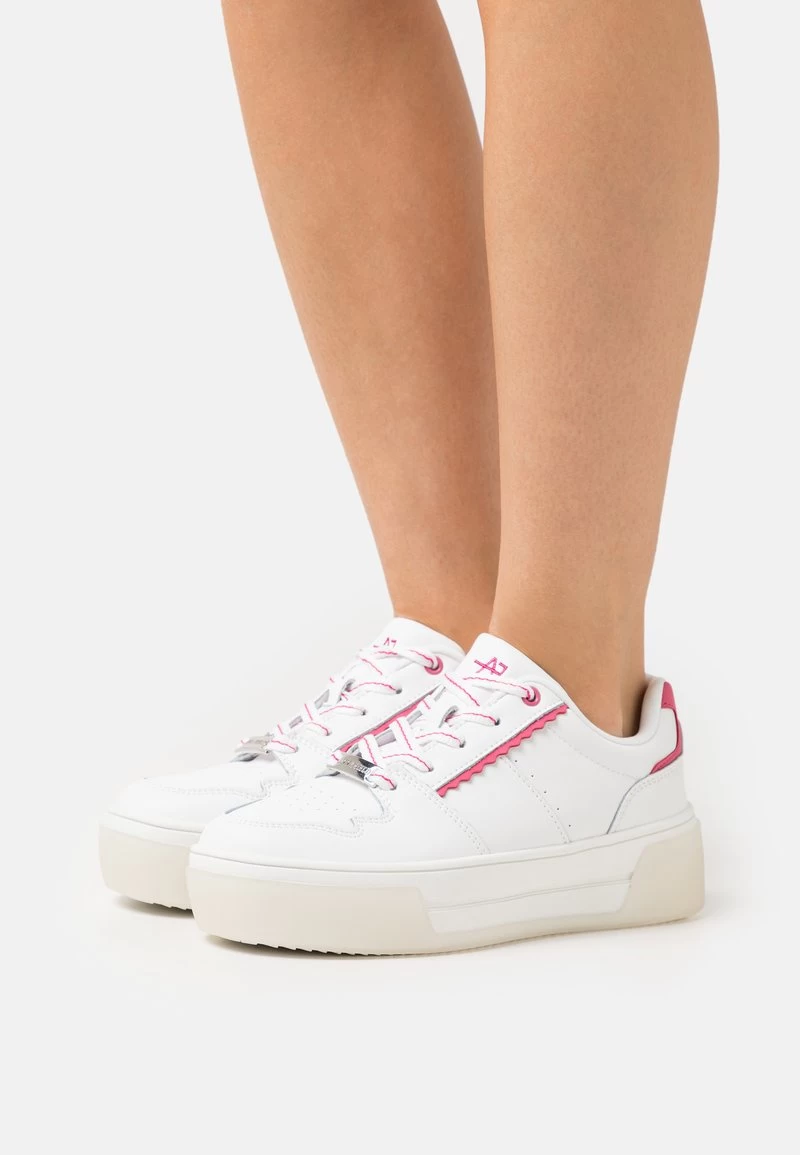 Anna Field LEATHER - Sneaker Low - White/pink 3 Anna Field LEATHER - Sneaker Low - White/pink