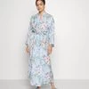 Anna Field FLORAL ROBE - Bademantel - Blue -Fashion Verkauf a2a9590cc1db458ba9b782c2b7c7e0ba