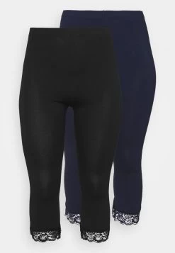 2 PACK - Leggings - Hosen - Black/dark Blue -Fashion Verkauf a3ae61bd7b83442d91af6ba5e310d344 1