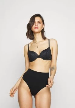 Anna Field 2PP HIGH WAIST THONG - String - Black -Fashion Verkauf a445742073d54b29ad603d96bf5cfa73