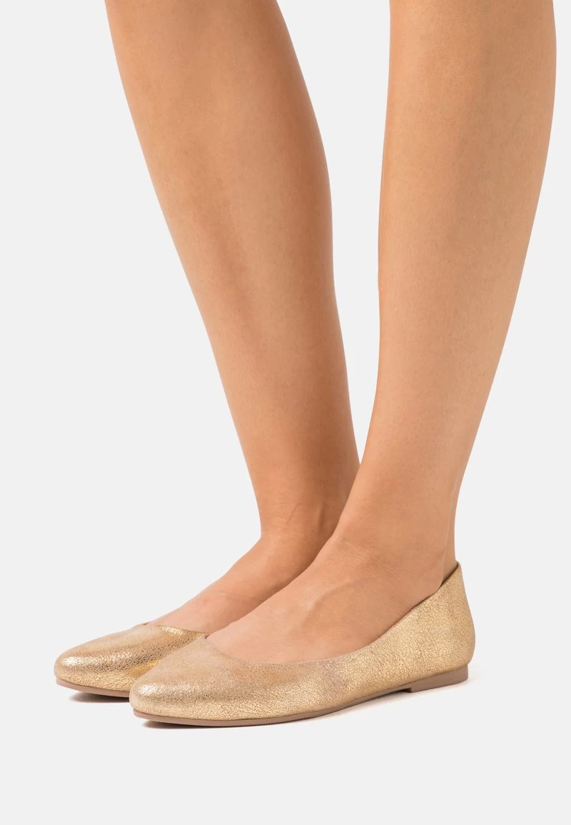 Anna Field LEATHER - Klassischer Ballerina - Gold 3 Anna Field LEATHER - Klassischer Ballerina - Gold