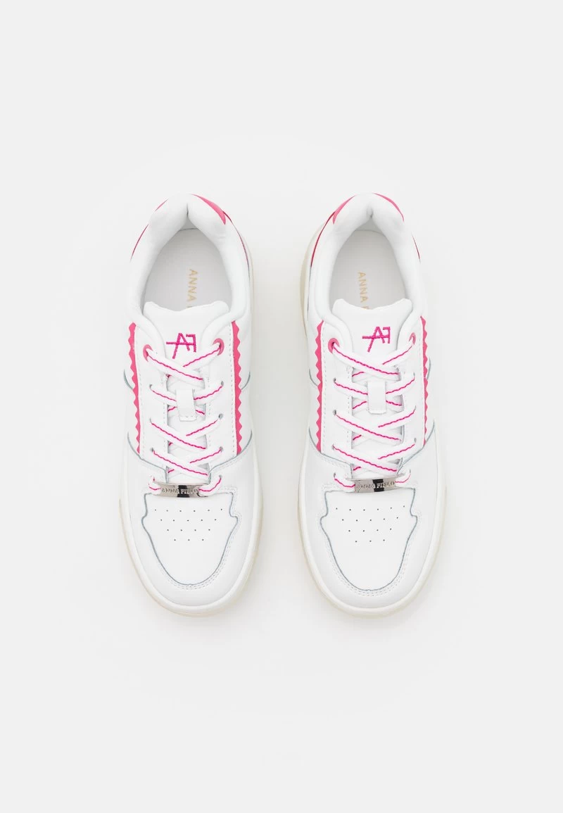 Anna Field LEATHER - Sneaker Low - White/pink 8 Anna Field LEATHER - Sneaker Low - White/pink – Bild 6