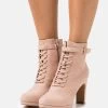 Schnürstiefelette - Light Pink 2 Schnürstiefelette - Light Pink -Fashion Verkauf ae24a3aa17a14e2b8b3a060160935e11