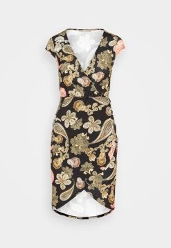 Anna Field Jerseykleid - Black/multi Coloured -Fashion Verkauf b17287474e8e4c1cab40e9314d9c7f45