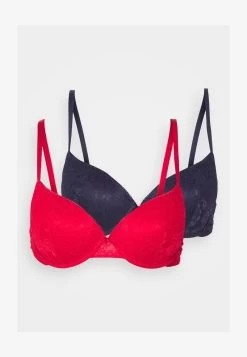 Anna Field 2 PACK - Bügel BH - Blue/red -Fashion Verkauf b57be694f5da44abae8792d230ccfc41