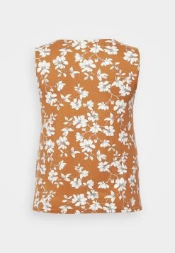 Top - Brown/white 10 Top - Brown/white -Fashion Verkauf b6af507c11cf493299becb9ab995c40a