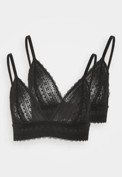 Anna Field 2PP GREER LACE BRALETTE - Triangel BH - Black -Fashion Verkauf b9b6929adb6c41eb8ef4174a6d888c59