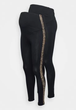 2 PACK - Leggings - Hosen - Black -Fashion Verkauf c04e8d77ddc547768ac140f32ffb954c