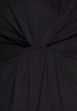 SLEEVES MINI DRESS - Jerseykleid - Black -Fashion Verkauf c14496d621ba4c29b74519defe4a7bf9