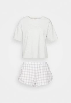 Anna Field SET - Pyjama - Grey -Fashion Verkauf c33dac76a9ff4ba4a216d79f16bc885b