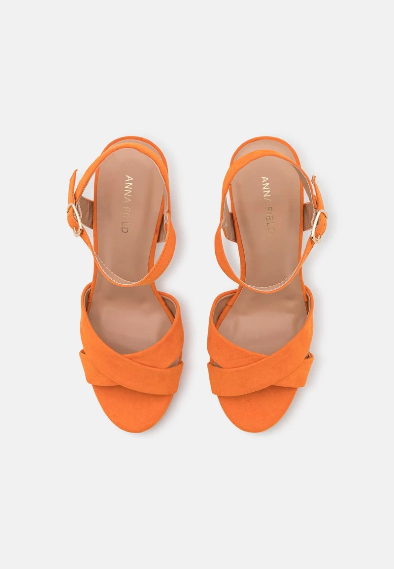 Anna Field Riemensandalette - Orange 8 Anna Field Riemensandalette - Orange – Bild 6