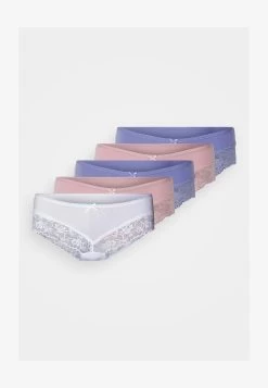 Anna Field 5 PACK - Slip - Pink/dark Blue/white -Fashion Verkauf d25f96cec6ce437a9c3d12c5d1a6a214