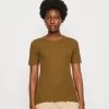 Anna Field T-Shirt Print - Khaki -Fashion Verkauf d263dd2eea6f4fc1b16530d3d6993274