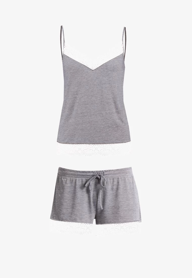 Anna Field SET - Nachtwäsche Set - Off-white/dark Blue 8 Anna Field SET - Nachtwäsche Set - Off-white/dark Blue – Bild 6