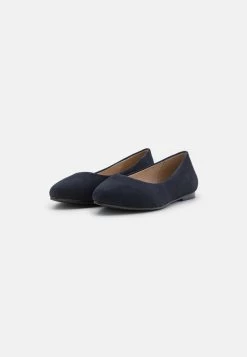 Anna Field LEATHER - Klassischer Ballerina - Dark Blue -Fashion Verkauf d6be15a8fccc4575b0bf91cc85c19acb
