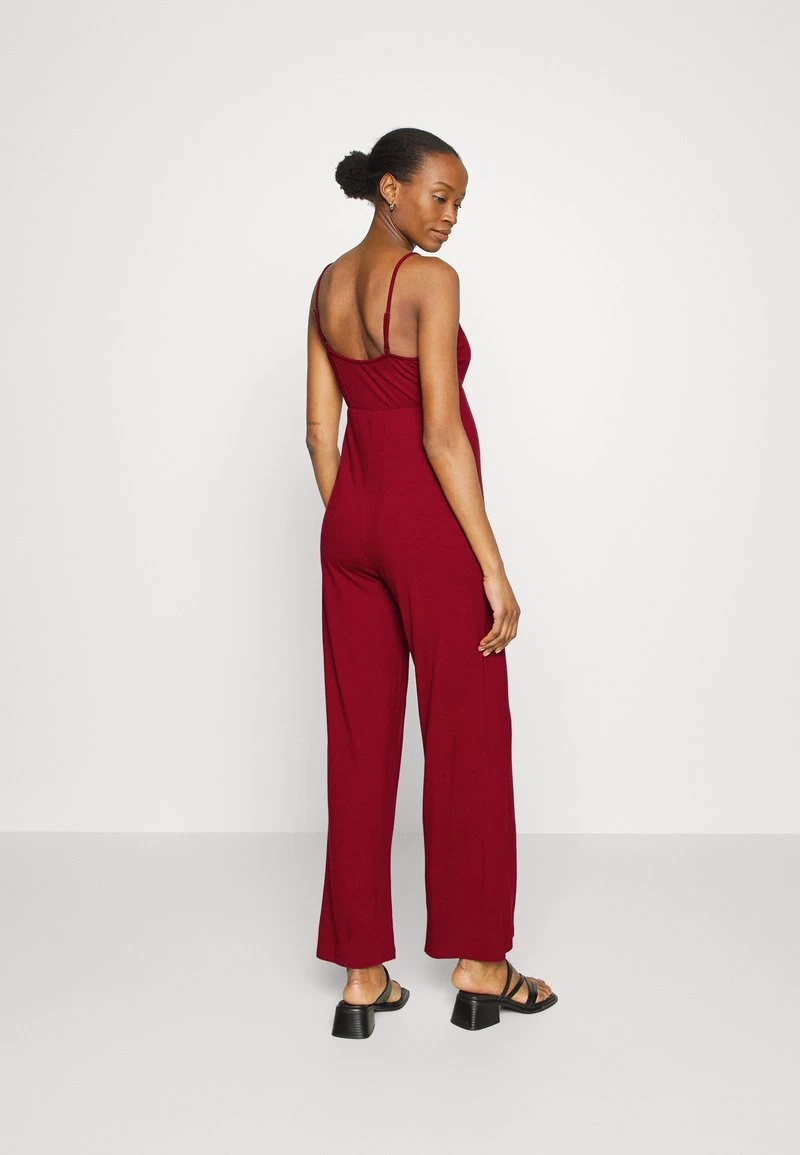 STRAPPY DRAPPY CINTERED - Jumpsuit - Dark Red 5 STRAPPY DRAPPY CINTERED - Jumpsuit - Dark Red – Bild 3