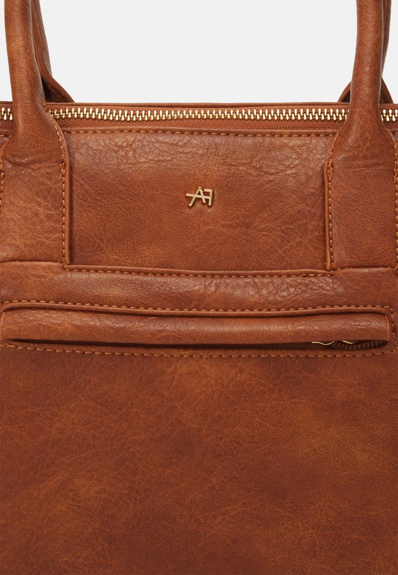 Anna Field Notebooktasche - Cognac 7 Anna Field Notebooktasche - Cognac – Bild 5