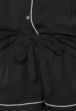 Anna Field AMANDA LONG SLEEVE SHORT SET - Nachtwäsche Set - Black -Fashion Verkauf daee5cd5bf7a4e1ab79a3df9712f841e