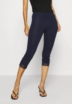 Anna Field 2 PACK - Leggings - Hosen - Dark Blue/black -Fashion Verkauf db1b0134bd87423780dea04488ec7493