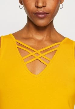 Anna Field Top - Dark Yellow -Fashion Verkauf db726c9fb8f1422494535a3cef663a6b