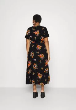 WRAP DRESS HIGH LOW HEM - Freizeitkleid - Black 10 WRAP DRESS HIGH LOW HEM - Freizeitkleid - Black -Fashion Verkauf de12f0ef14d241e1b655b15c1d5dd52e