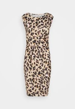 Anna Field Jerseykleid - Black/beige/multi-coloured -Fashion Verkauf e15b7983e2ac42ae802b75493b63c6b8