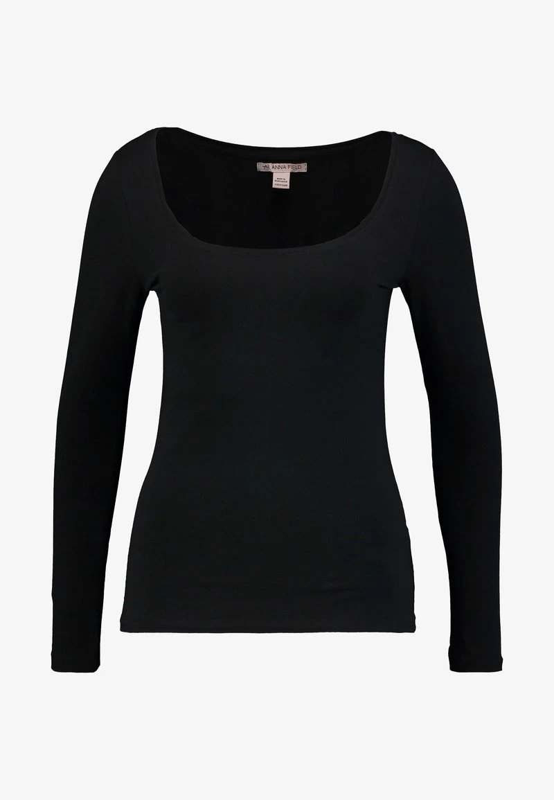 Anna Field Langarmshirt - Black 6 Anna Field Langarmshirt - Black – Bild 4