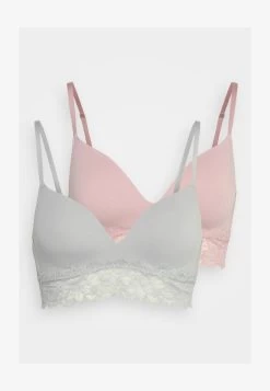 Anna Field 2 PACK - Triangel BH - Grey/pink 12 Anna Field 2 PACK - Triangel BH - Grey/pink -Fashion Verkauf e19180bb0c494e8f868572da68b7f122