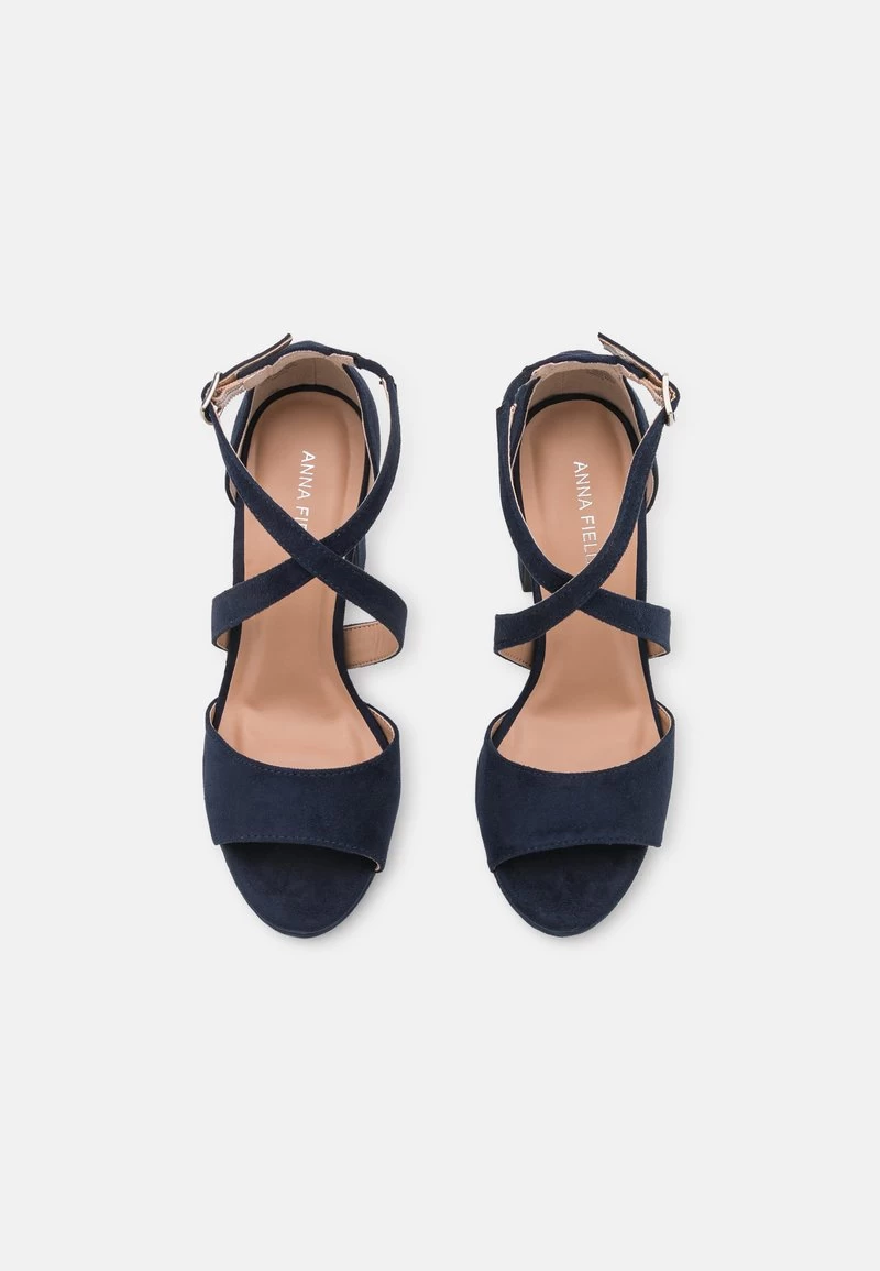 Anna Field Riemensandalette - Dark Blue 8 Anna Field Riemensandalette - Dark Blue – Bild 6