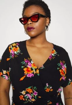 WRAP DRESS HIGH LOW HEM - Freizeitkleid - Black 12 WRAP DRESS HIGH LOW HEM - Freizeitkleid - Black -Fashion Verkauf e2c08b40c17b4e388398df3b167883e4