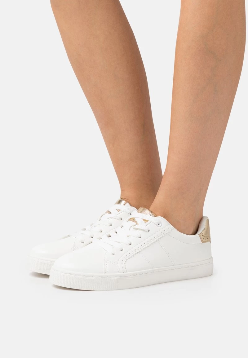 Anna Field Sneaker Low - White/gold 3 Anna Field Sneaker Low - White/gold
