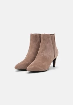 Anna Field LEATHER - Ankle Boot - Taupe -Fashion Verkauf e51d87efbb934eeaadde1f3bab86e276