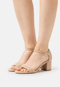 Anna Field LEATHER - Riemensandalette - Beige