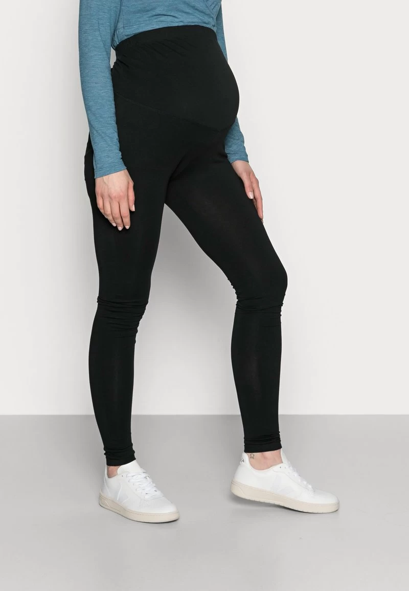 7/8 LENGTH MATERNITY LEGGINGS 2 PACK - Leggings - Hosen - Black 4 7/8 LENGTH MATERNITY LEGGINGS 2 PACK - Leggings - Hosen - Black – Bild 2