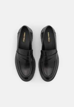 Anna Field LEATHER - Slipper - Black -Fashion Verkauf f9a441ca8e6541cbba43e063e68e8ee7