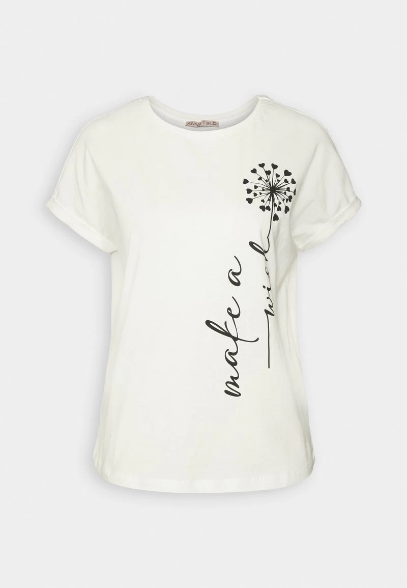 Anna Field T-Shirt Print - Off-white 6 Anna Field T-Shirt Print - Off-white – Bild 4